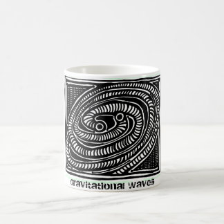 Ondas gravitacionales de la taza de