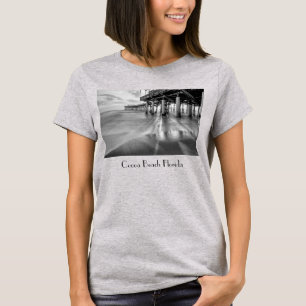 Ondas Suaves En La Camiseta De Cacao Pier Escala D