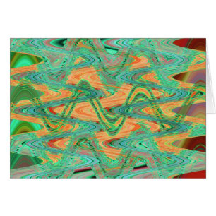 ondas verdes del naranja
