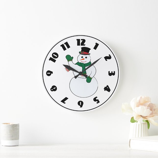 Ondeando el reloj de Snowman (Subido por el creador)