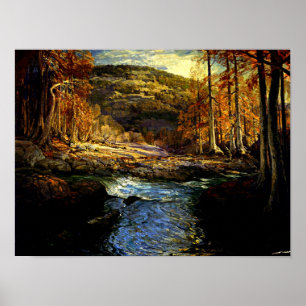 Onderdonk - Forest Stream, arte fino