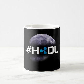 Ondulación del #HODL a la taza del negro de la