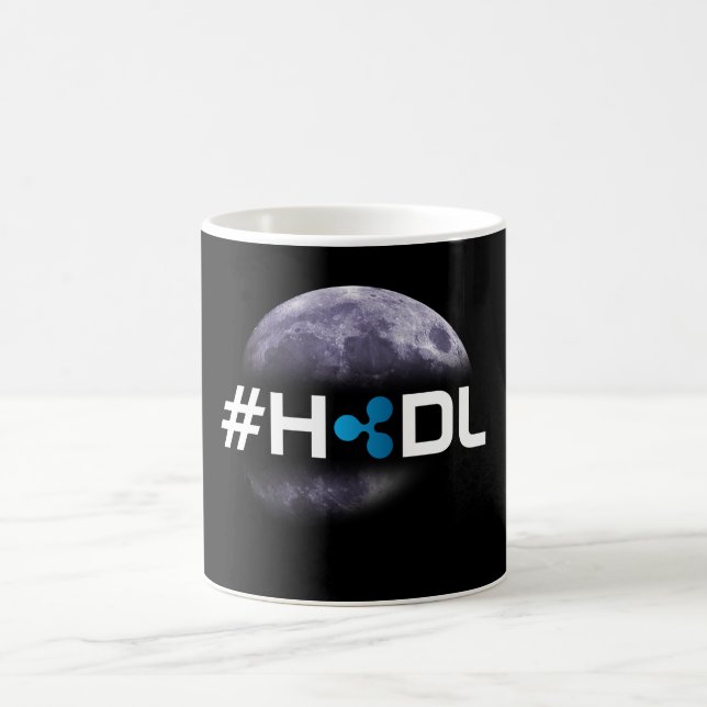 Ondulación del #HODL a la taza del negro de la (Centro)