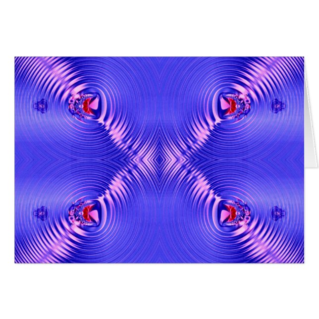 Ondulaciones azules (Anverso (Horizontal))