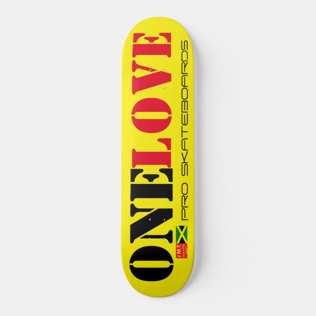 ONE LOVE SKATEBOARDS  / JMT SKATEBOARDS (Anverso)
