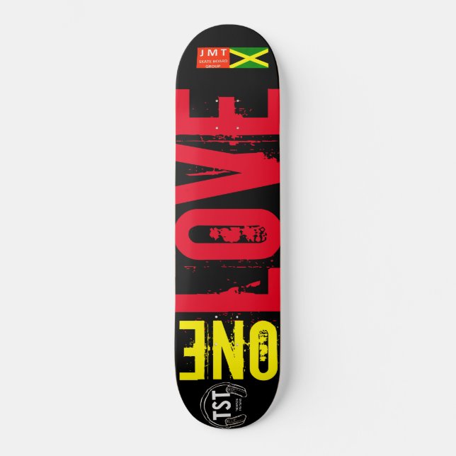 ONE LOVE SKATEBOARDS / JMT USA (Anverso)