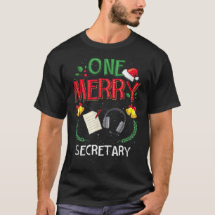 One Merry Secretary Office Ugly Christmas Sweater