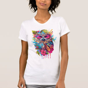 "Oneness With The Universe" Búho Top