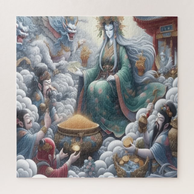 Oni Dreams Jigsaw Puzzle (Vertical)