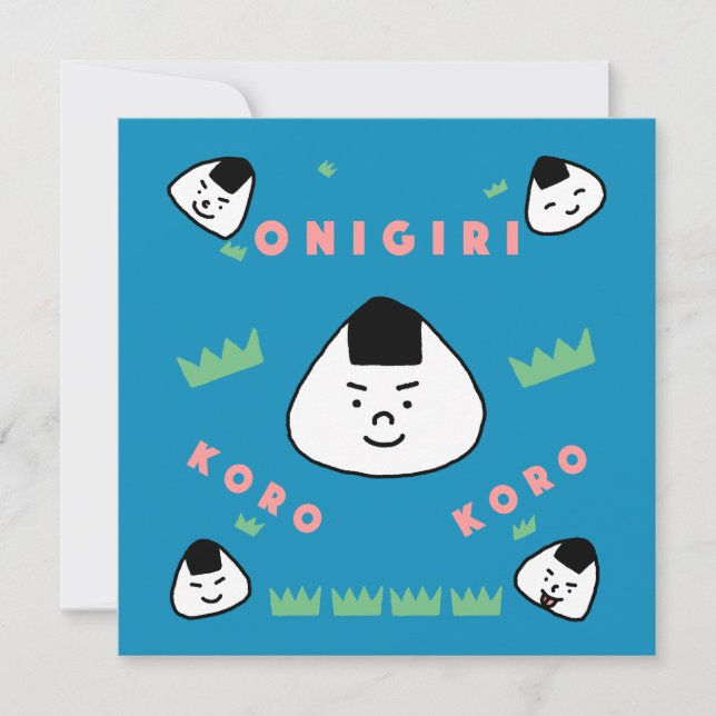 Onigiri Koro Koro (las Bolas de Arroz Rolling) (Anverso)