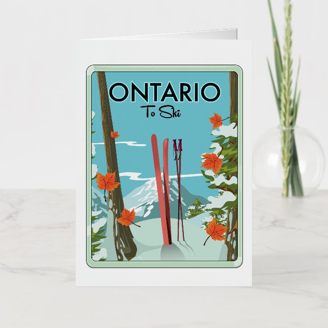 Ontario To Ski (Anverso)