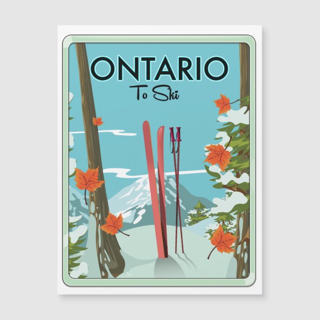 Ontario To Ski (Anverso)