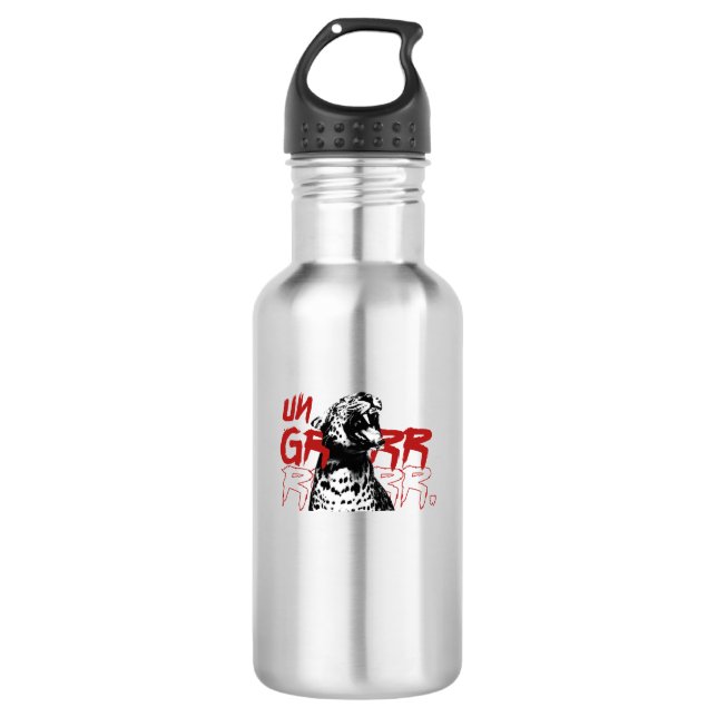 ONU GRRR botella de agua de moda 🐆 🔥 (Anverso)