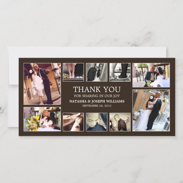 ONYX COLLAGE | BODA GRACIAS TARJETA (Anverso)