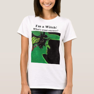 Onza SOY camiseta del chiste de la BRUJA