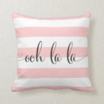 Ooh la la vomitar almohada - rosa<br><div class="desc">Aconsejamos la decoración con esta almohada moderna o regalarla. También disponible en otros tejidos.</div>