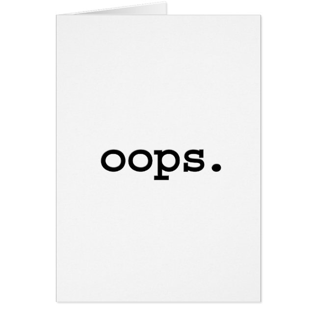 oops. (Frente)