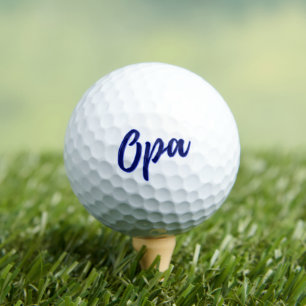 Opa - Bolas de golf para el abuelo de Alemania