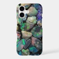 Opalos de piedras preciosas coloridas (falsas)