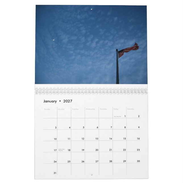 Opción 2 del calendario (Jan 2027)
