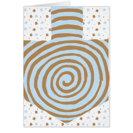 Opción personalizada de tarjeta de felicitación Ha