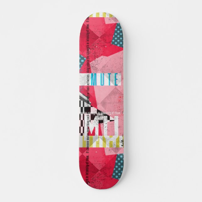 Opción silenciar c skateboard (Anverso )