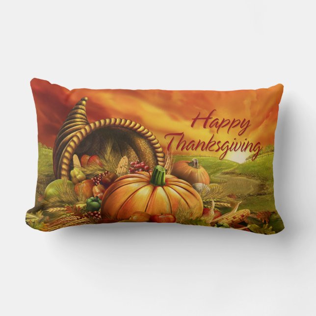 Opciones de almohadas Happy Thankde 2 (Anverso)
