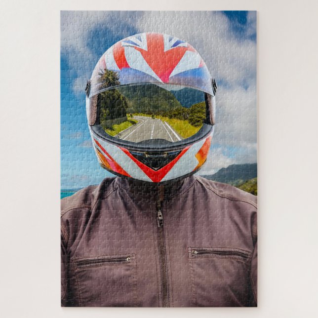 Open Road Biker 1014 pieza Rompecabezas (Vertical)