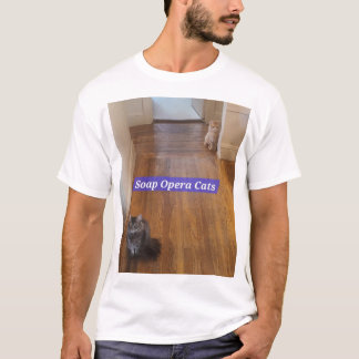 Ópera de jabón gatos hombres camiseta