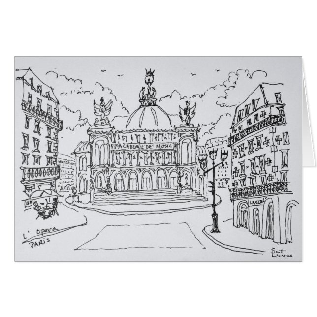 Ópera de la Casa Garnier | París, Francia (Anverso (Horizontal))