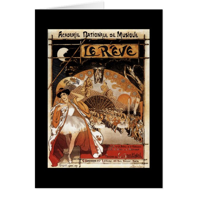 Ópera de la interpretación de ballet Le Reve (Frente)