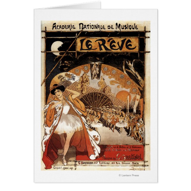 Ópera de la interpretación de ballet Le Reve (Frente)