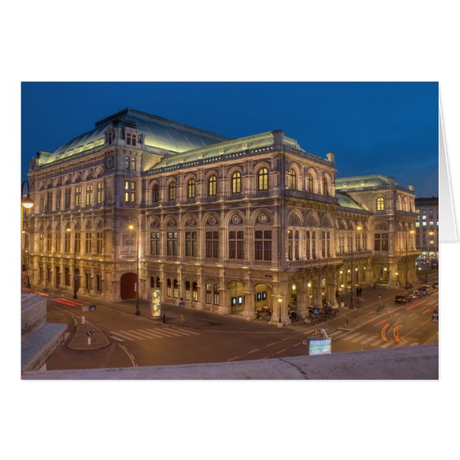 Ópera Estatal de Viena, Austria (Anverso (Horizontal))