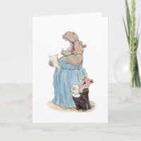 Ópera Hippo y tarjeta de cerdo