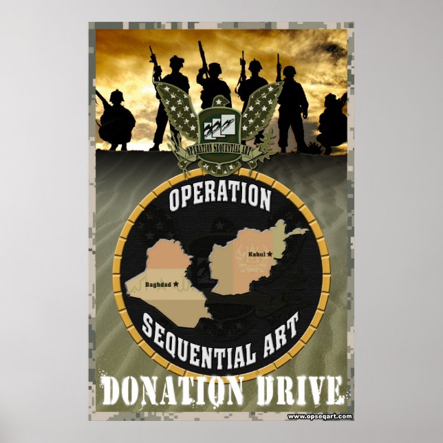 Operación Arte Secuencial: Unidad de donación (Frente)