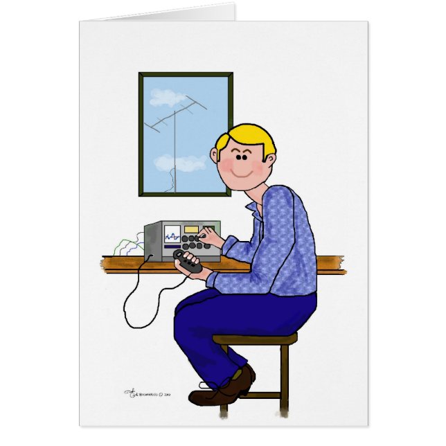 Operador de sexo masculino del jamón - Blonde (Frente)