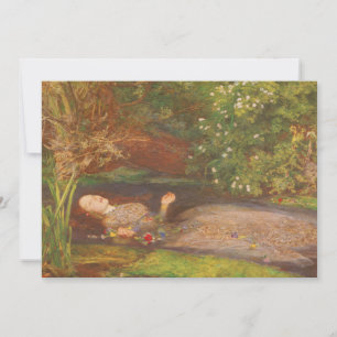 Ophelia de Millais, Bella Artes victoriano vintage