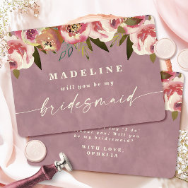 Ophelia Pink Cottagecore Bridesmaid