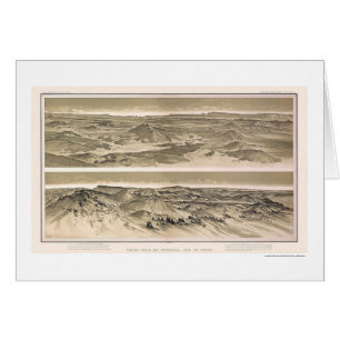 Opinión 1882 del Gran Cañón del Mt. Emma y del Mt.