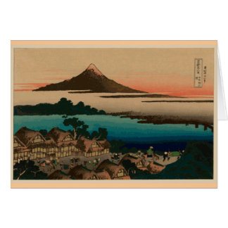 Opinión de Hokusai del monte Fuji