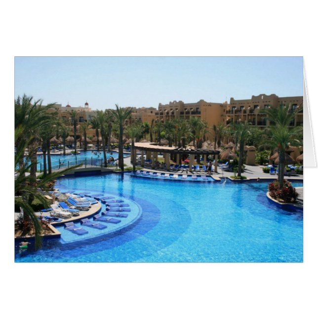 Opinión de la piscina de Cabo San Lucas México (Anverso (Horizontal))