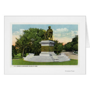 Opinión de parque de playa del monumento de P T