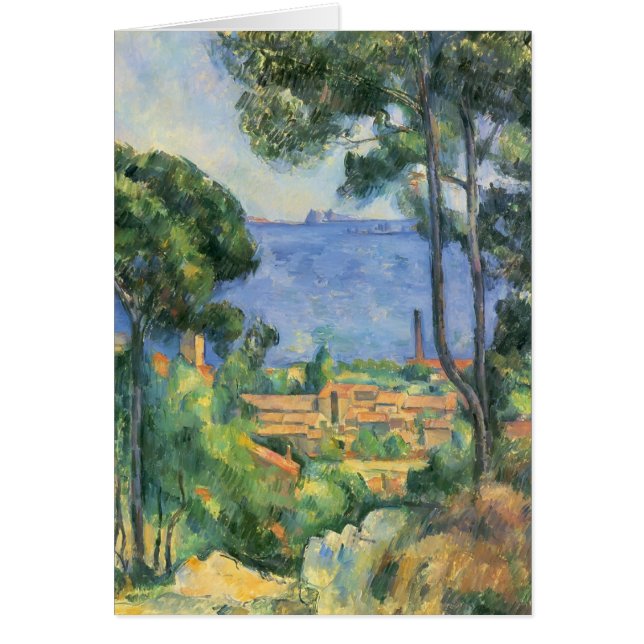 Opinión de Paul Cezanne- del d'If de L'Estaque y (Frente)