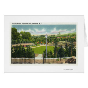 Opinión del Amphitheatre del parque de Thornden