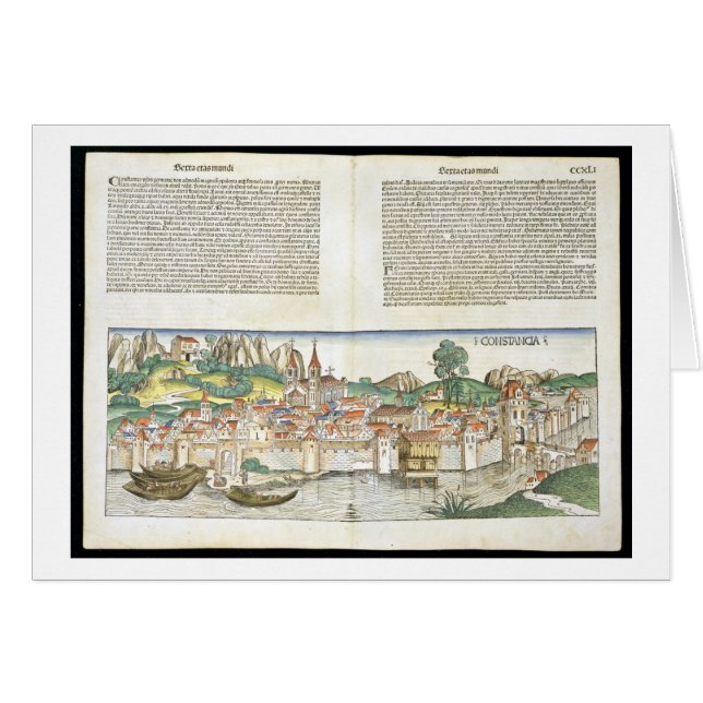 Opinión del ojo de pájaro Constance de la (Anverso (Horizontal))