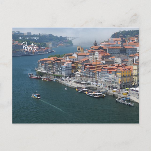 Oporto, postal de Portugal (Anverso)