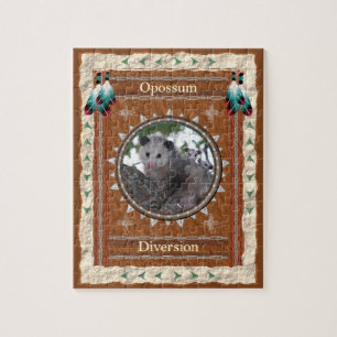 Opossum -Diversión- Rompecabezas con caja