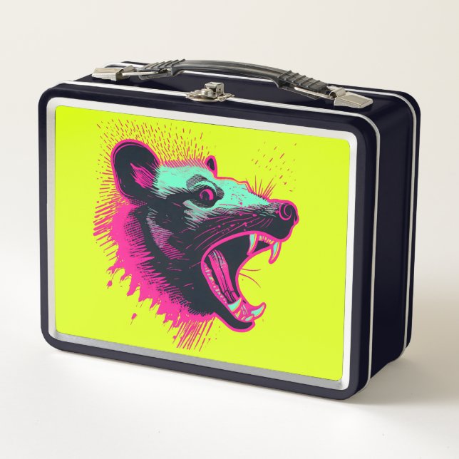 Opossum gritando (Anverso)