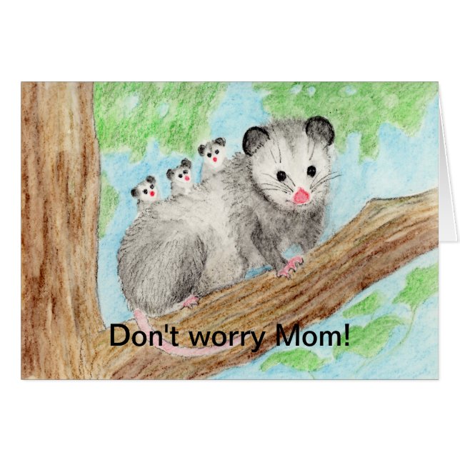 Opossum Mom (Anverso (Horizontal))
