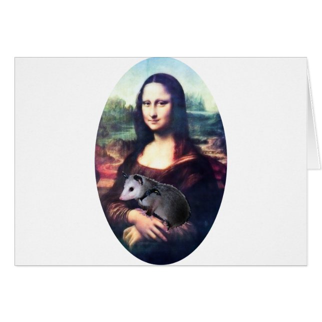 Oposum de Mona Lisa (Anverso (Horizontal))